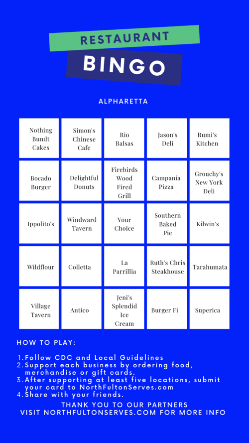 Bingo Card 1